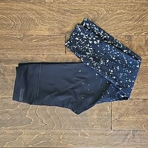 Lululemon Speed Wonder Mid-rise crop 23" Speckle shine
